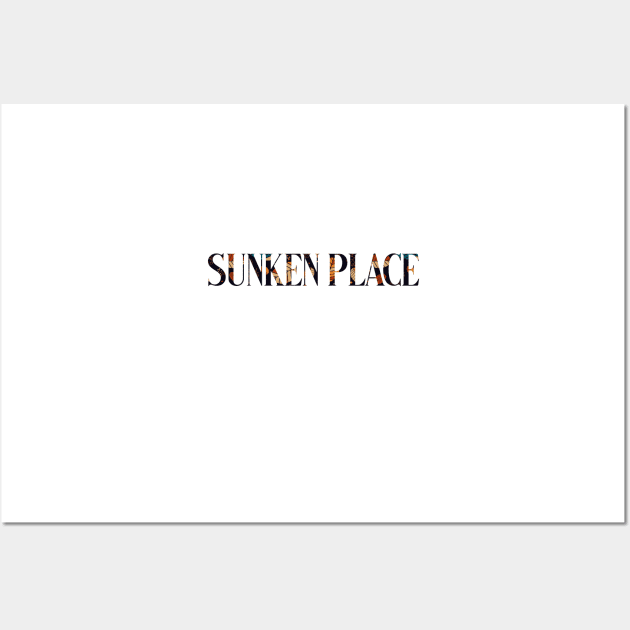 sunken place Wall Art by mahashop